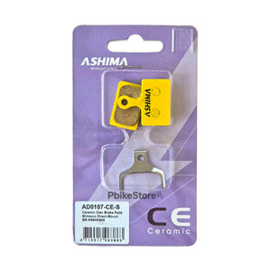 Pastiglie freni Ashima ceramica compatibili Shimano Strada e GRX per bici da corsa, con molla